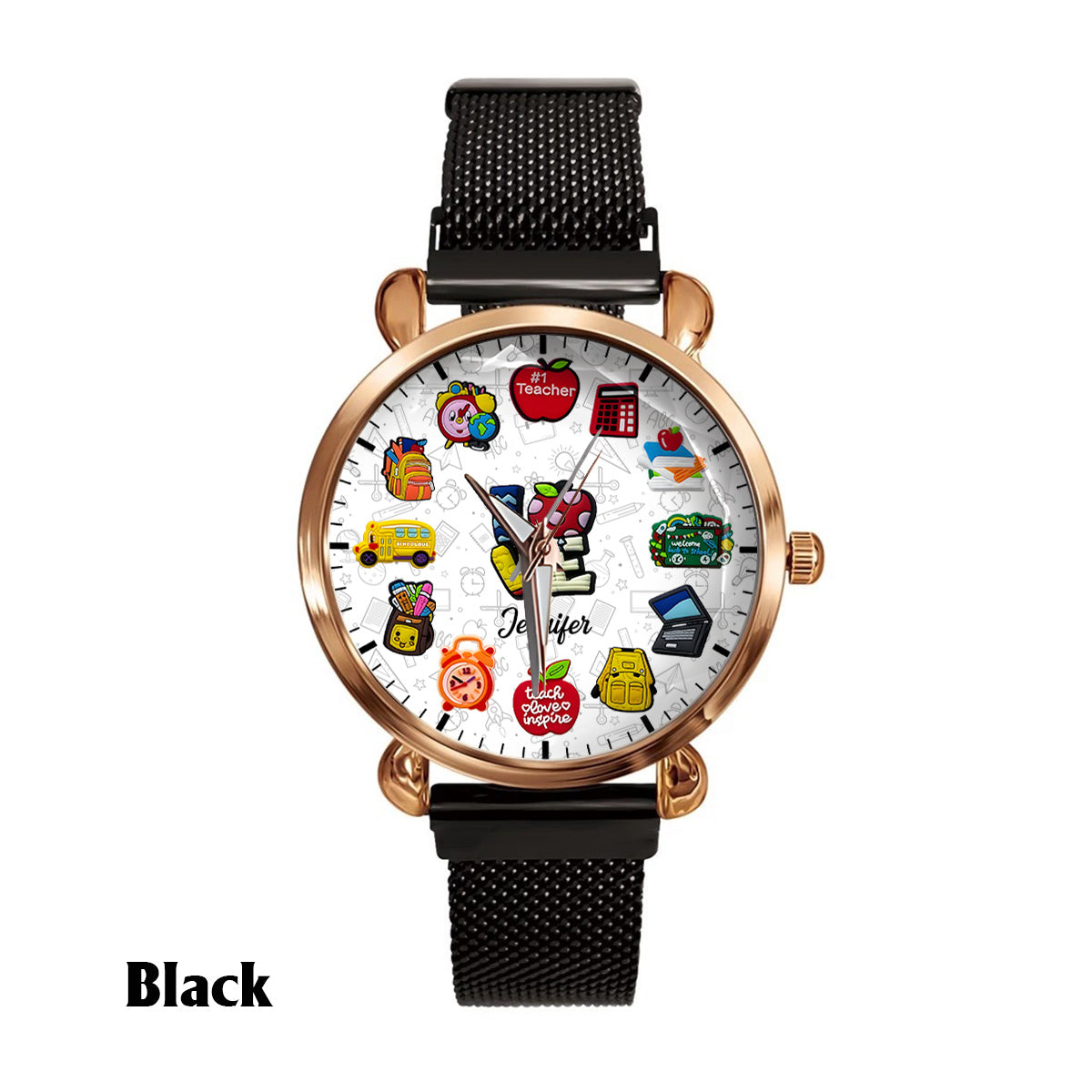Teachers Who Love Teaching - Personalized Teacher Women Hand Watch
