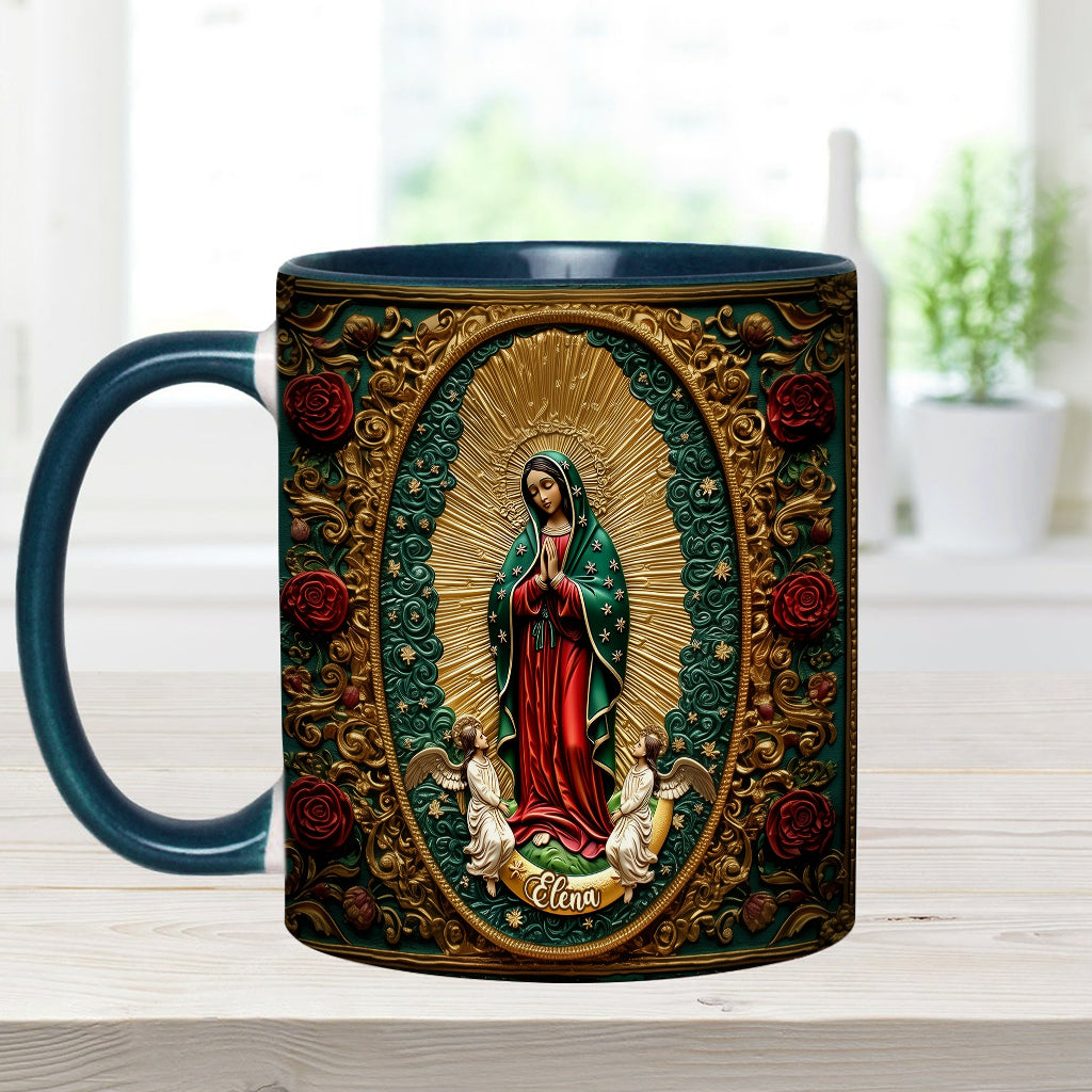 Our Lady Of Guadalupe - Personalized Christian Accent Mug