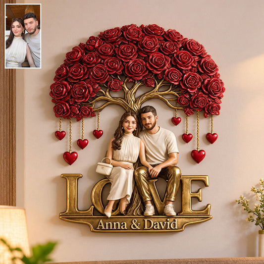 You & Me We Got This - Personalized Couple 3D Printed Cut Metal Sign