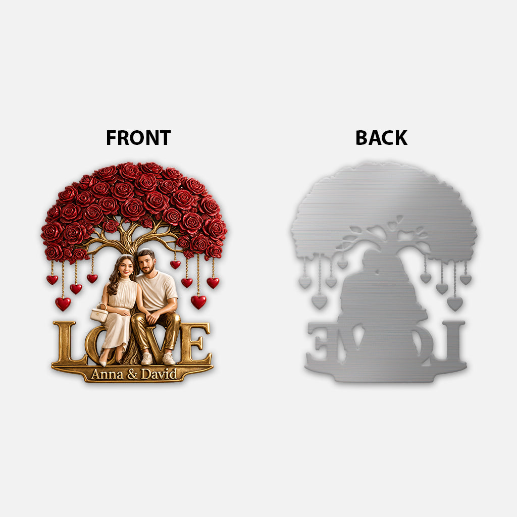 You & Me We Got This - Personalized Couple 3D Printed Cut Metal Sign