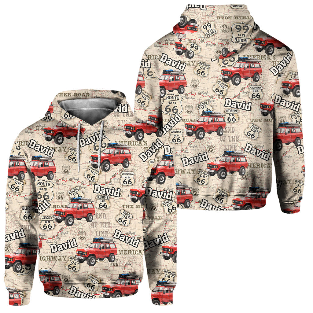 Custom From Any Photo - Personalized Car Lover Hoodie and Sweatpants