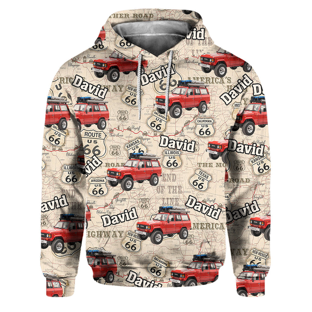 Custom From Any Photo - Personalized Car Lover Hoodie and Sweatpants