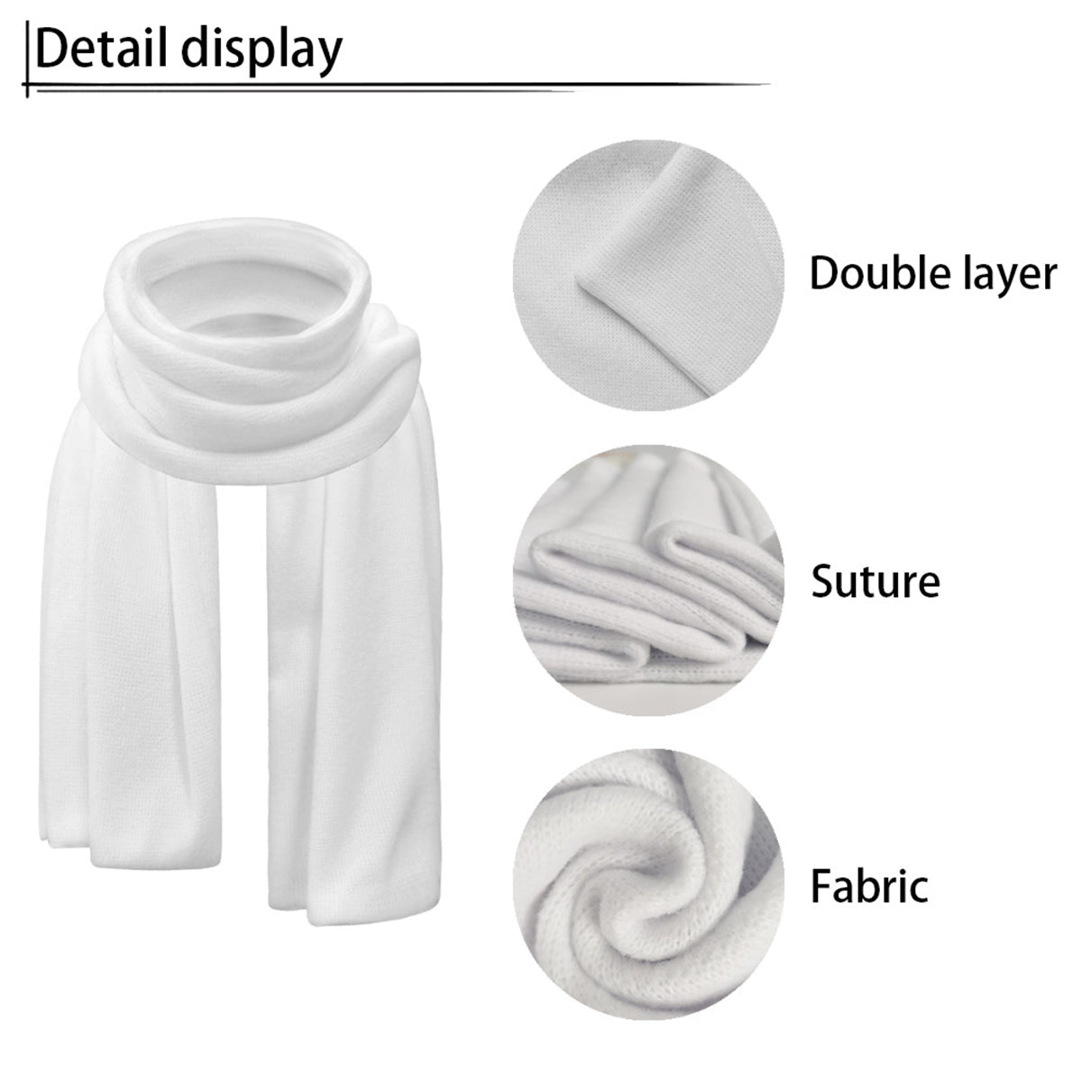 Winter Gifts For Loved Ones - Personalized Family Knitted Scarf