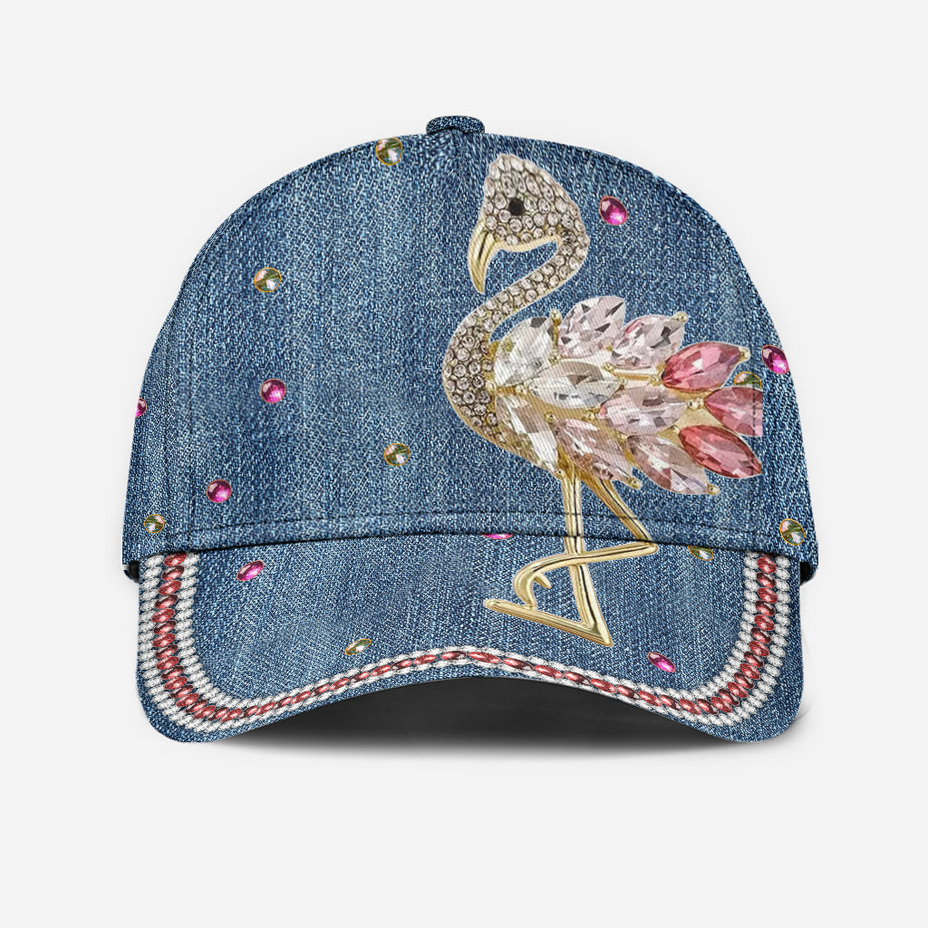 Adorable Flamingo - Personalized Flamingo Classic Cap