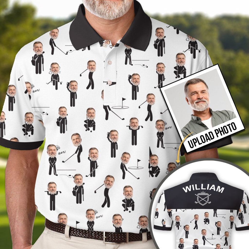 Love Being A Golfer - Personalized Golf Polo Shirt