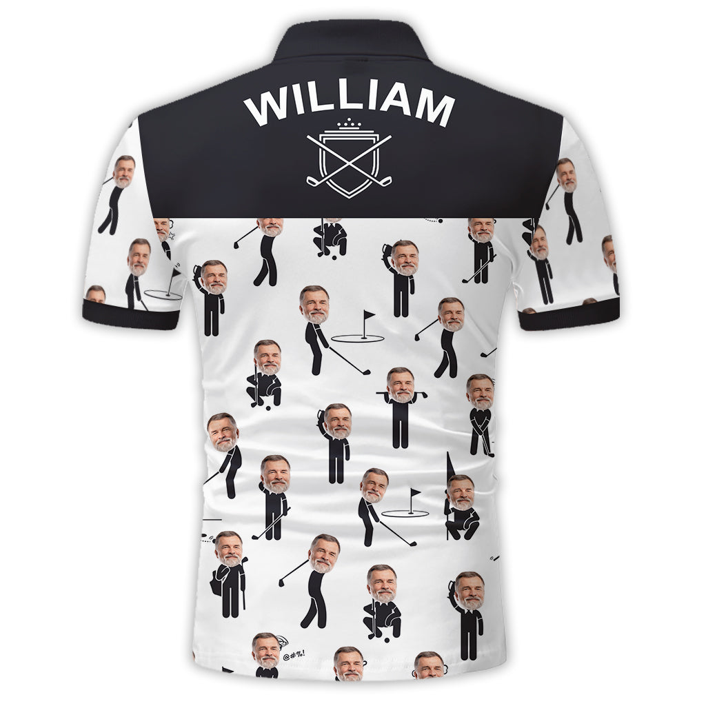 Love Being A Golfer - Personalized Golf Polo Shirt