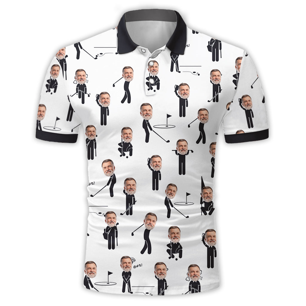 Love Being A Golfer - Personalized Golf Polo Shirt