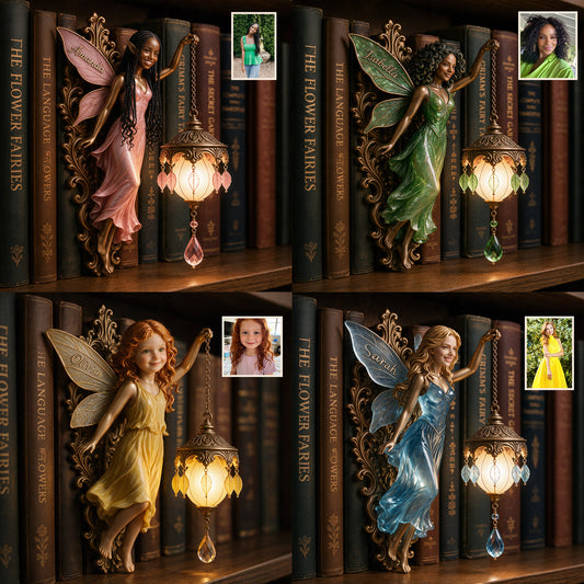 Fairy Decor Lamp - Personalized Self Love Bookshelf Lamp