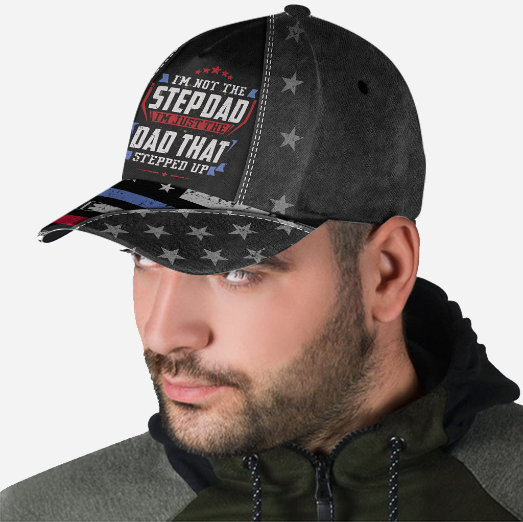 The Dad That Stepped Up - Personalized Father Classic Cap