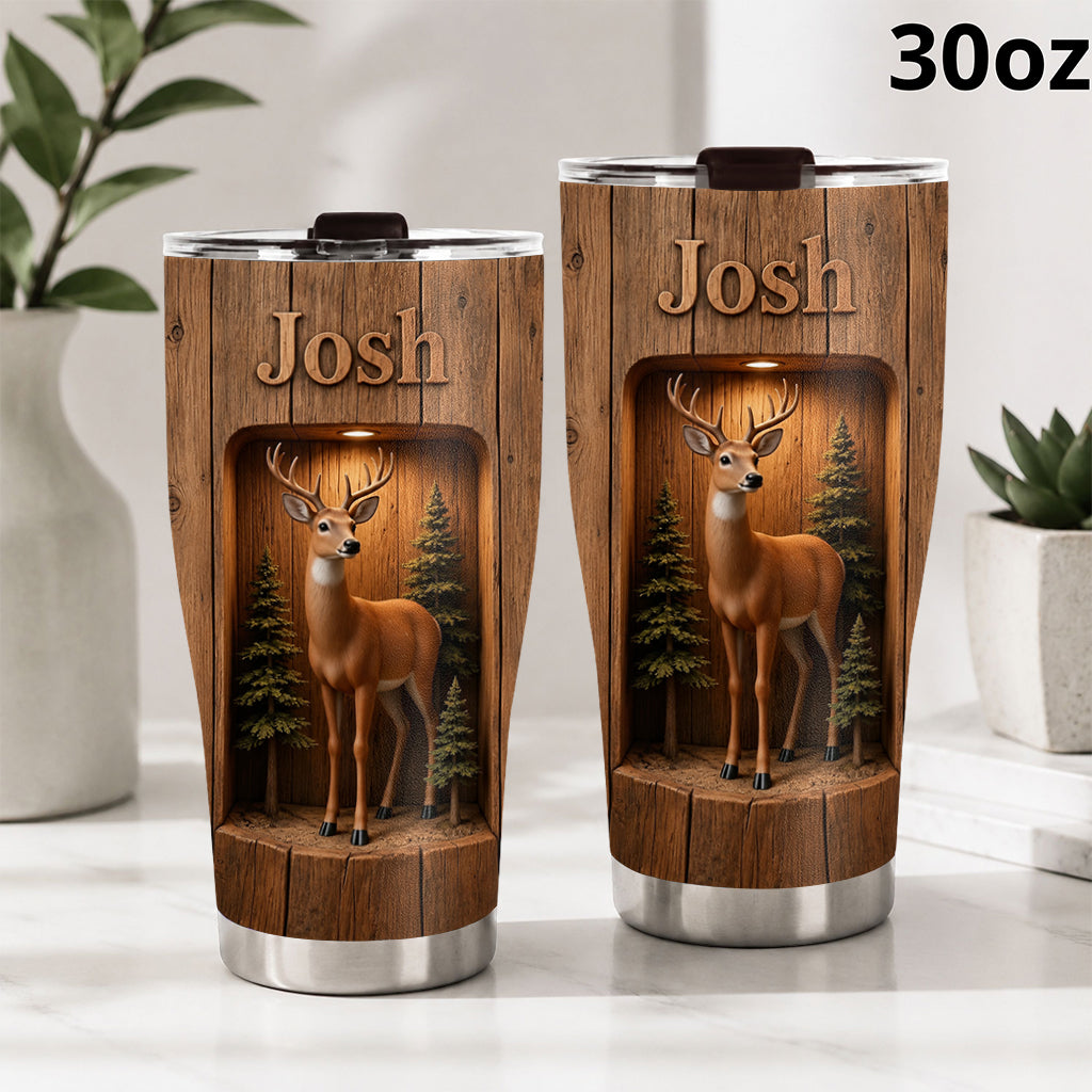 Love Hunting - Personalized Hunting Tumbler