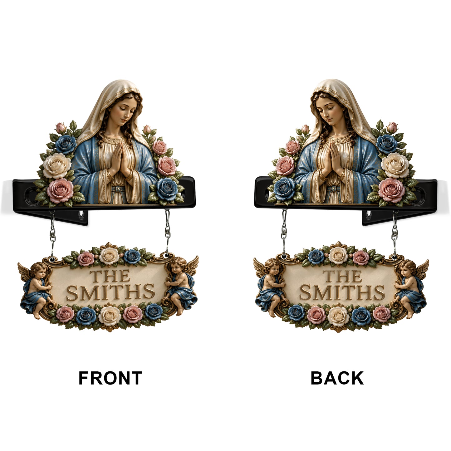 Belive - Personalized Christian Wooden Wall Mount Sign