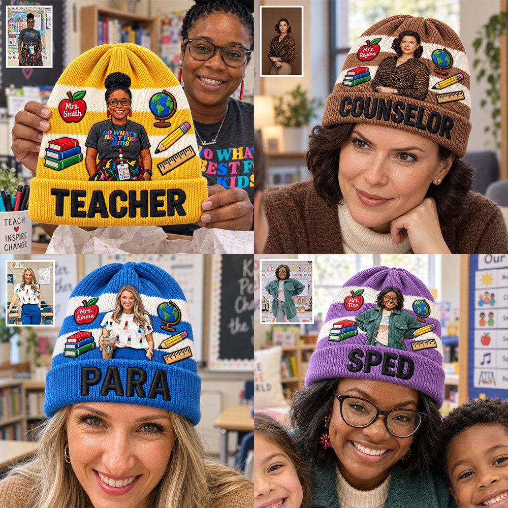 Teacher Life - Personalized Teacher Beanie Hat