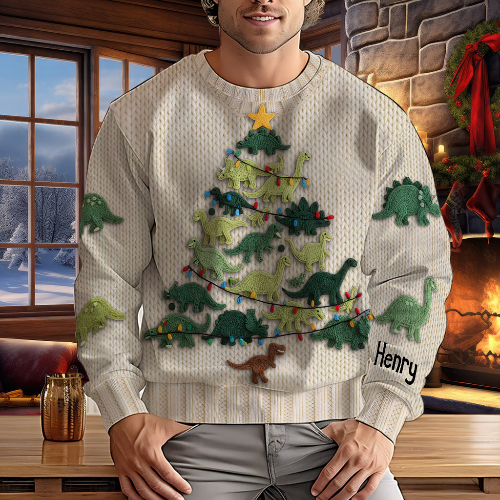 Amazing Christmas Perfect Gift For Kids - Personalized Kid Ugly Sweater