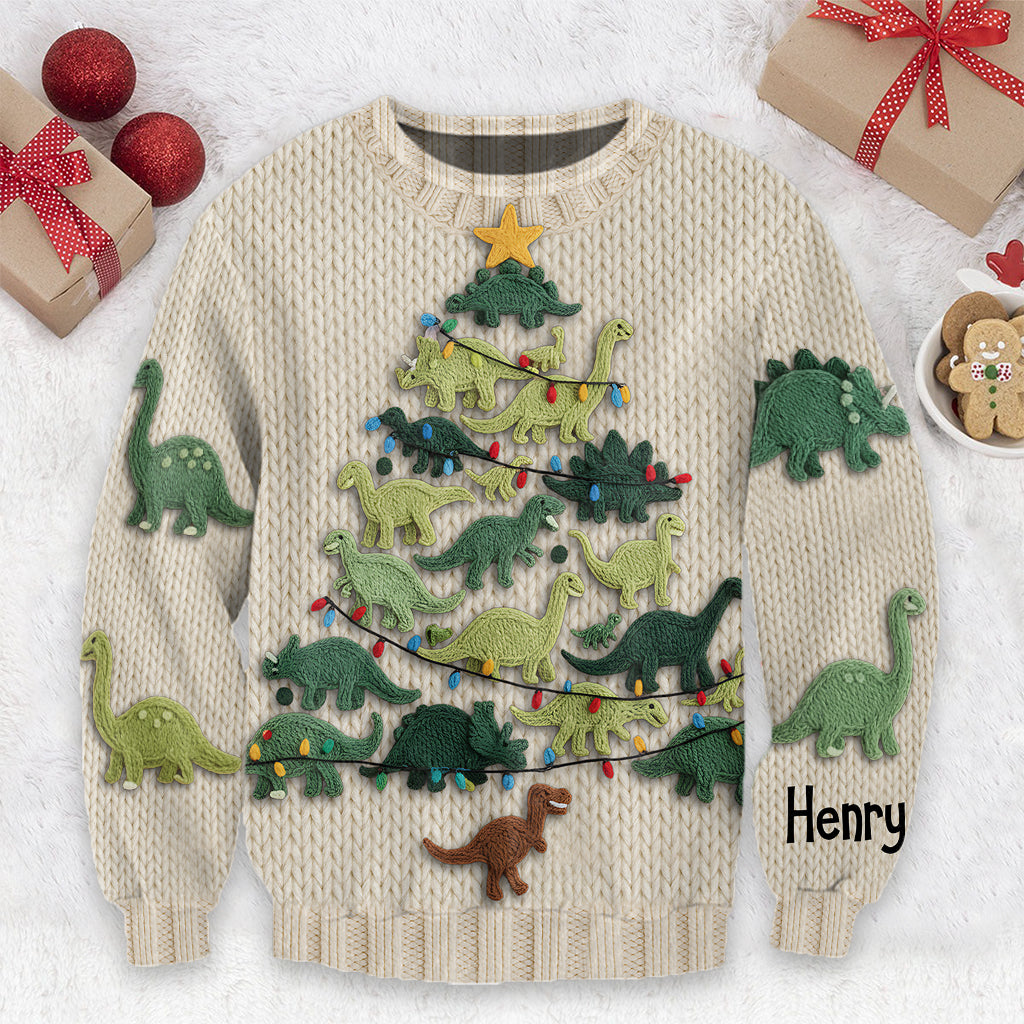 Amazing Christmas Perfect Gift For Kids - Personalized Kid Ugly Sweater