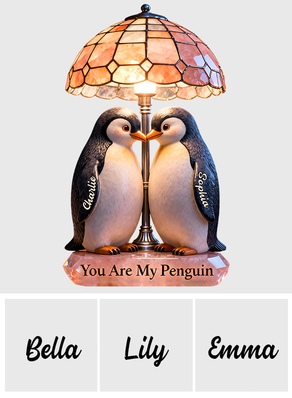 You Are My Penguin - Personalized Penguin Lover Acrylic LED Night Light