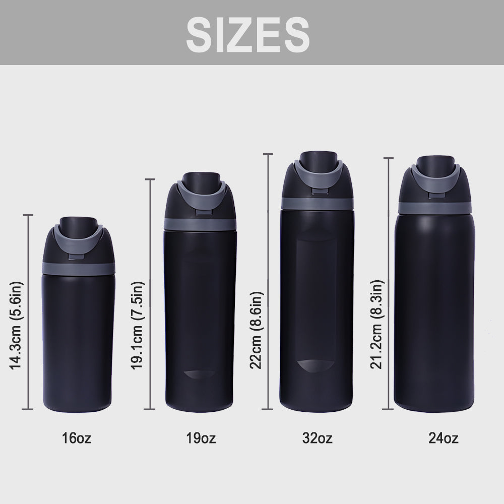 Dinosaur Drinkware for Kids - Personalized Kid 2-In-1 Spout Water Bottle