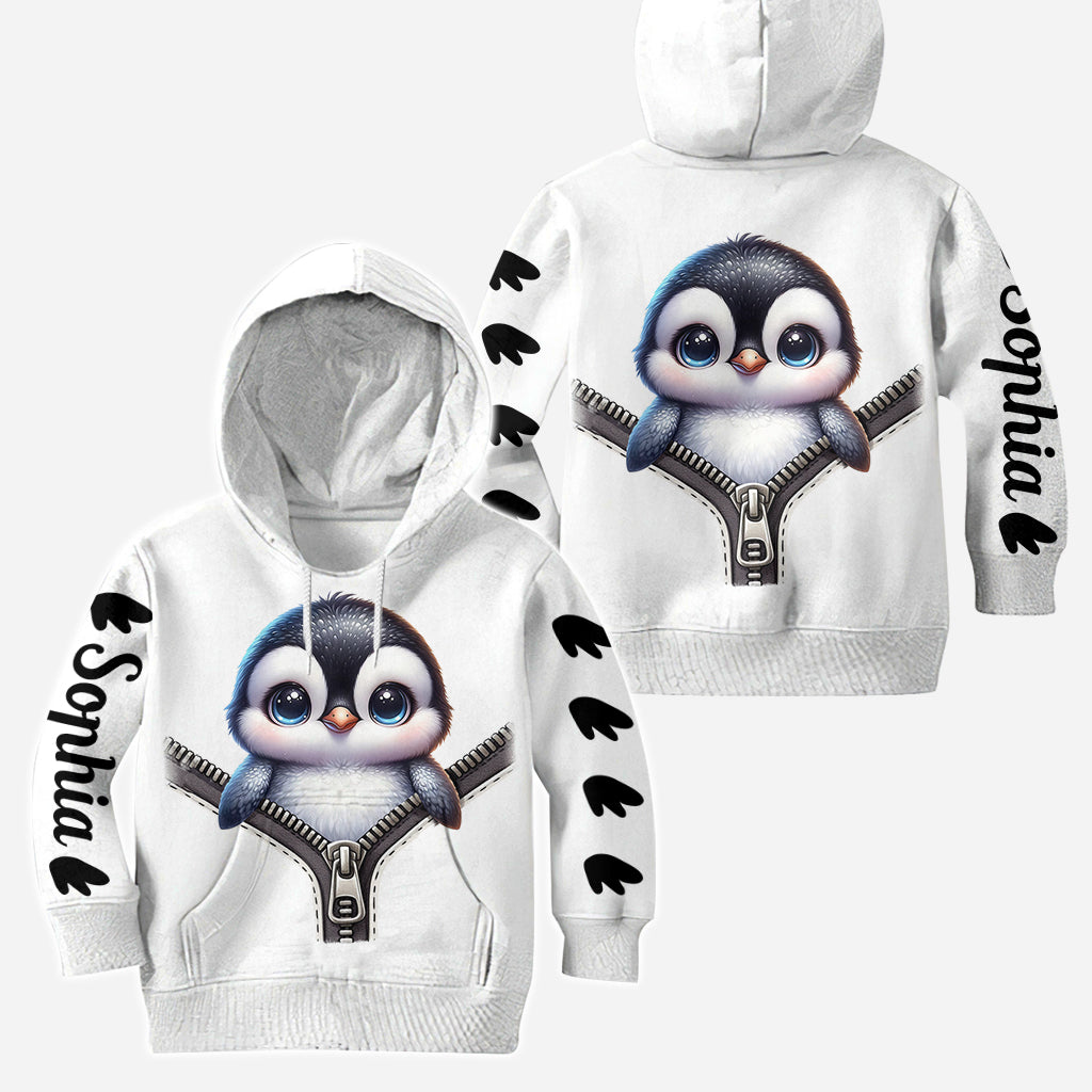 Cute Penguin - Personalized Penguin Lover Hoodie and Leggings