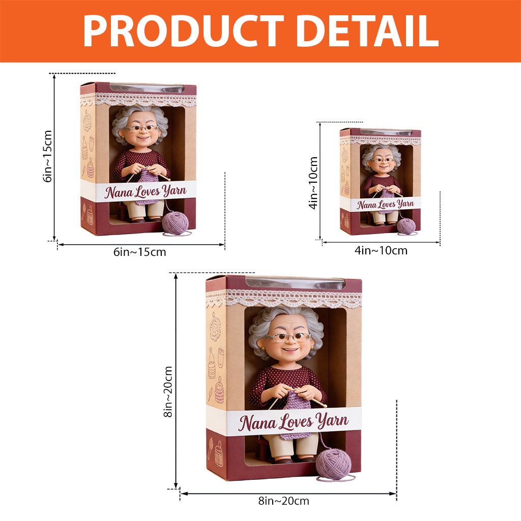 Any Hobby - Crochet, Sewing, Knitting,.... - Personalized Crocheting Custom Shaped Acrylic Plaque