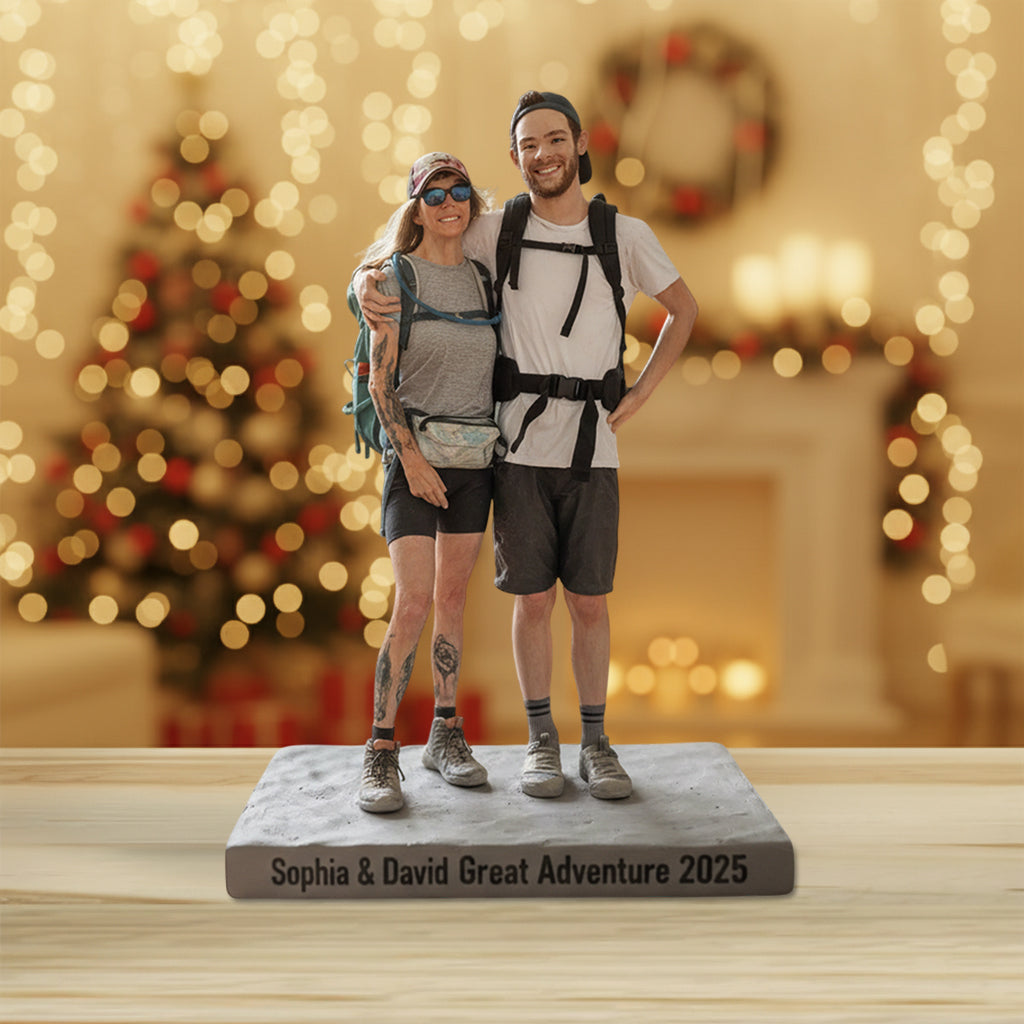 Custom From Any Photo - Personalized Hiking Custom Shaped Acrylic Plaque