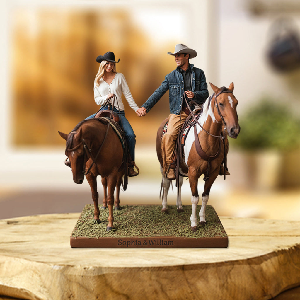 Custom From Any Photo - Personalized Horse Custom Shaped Acrylic Plaque