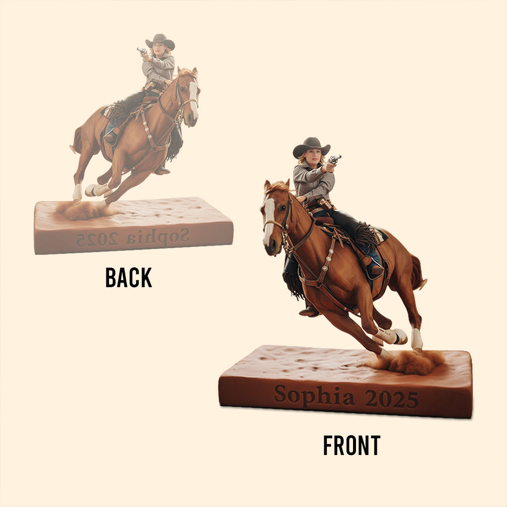 Custom From Any Photo - Personalized Horse Custom Shaped Acrylic Plaque