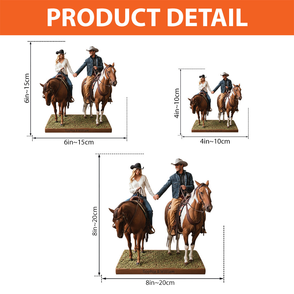 Custom From Any Photo - Personalized Horse Custom Shaped Acrylic Plaque