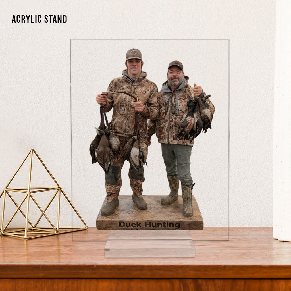 Custom From Any Photo - Personalized Hunting Custom Shaped Acrylic Plaque