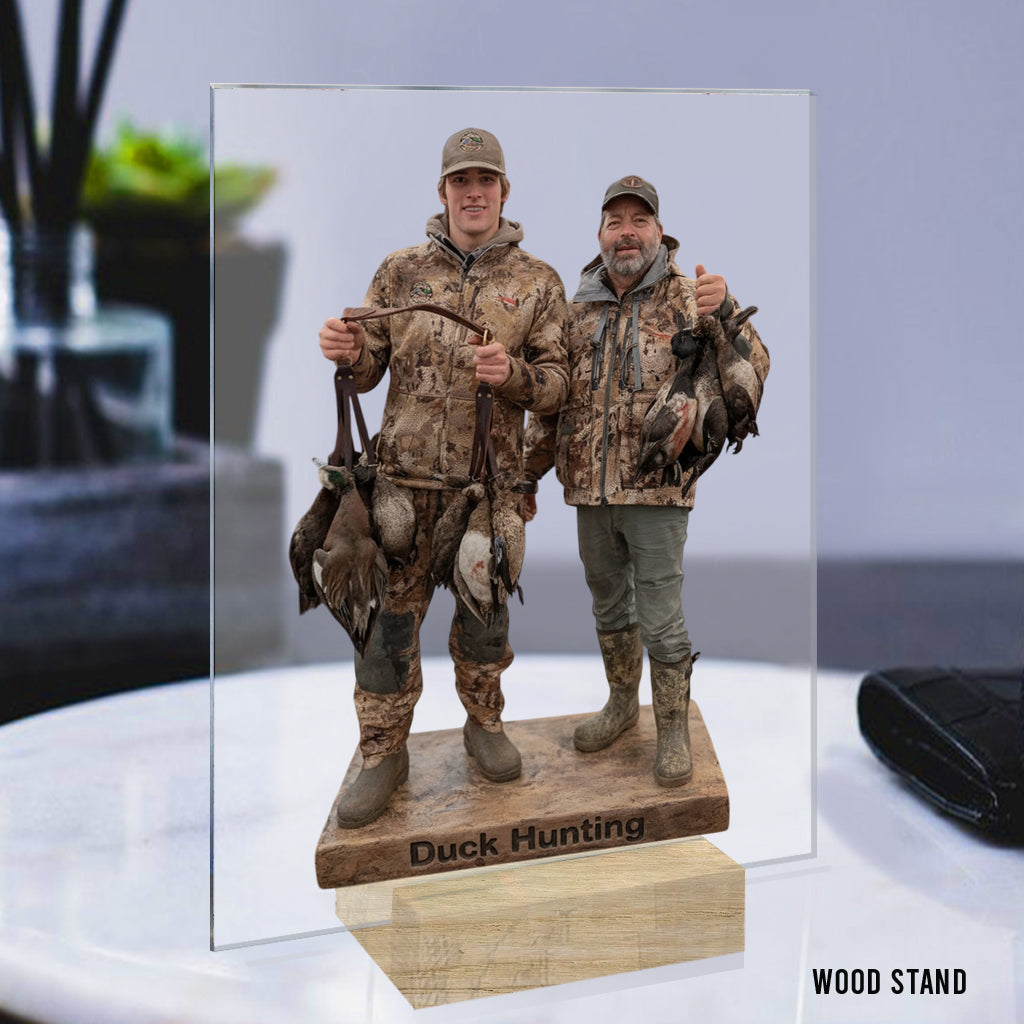 Custom From Any Photo - Personalized Hunting Custom Shaped Acrylic Plaque