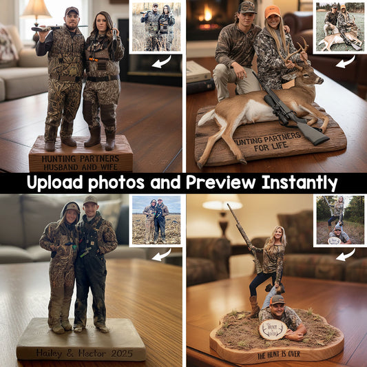 Custom From Any Photo - Personalized Hunting Custom Shaped Acrylic Plaque