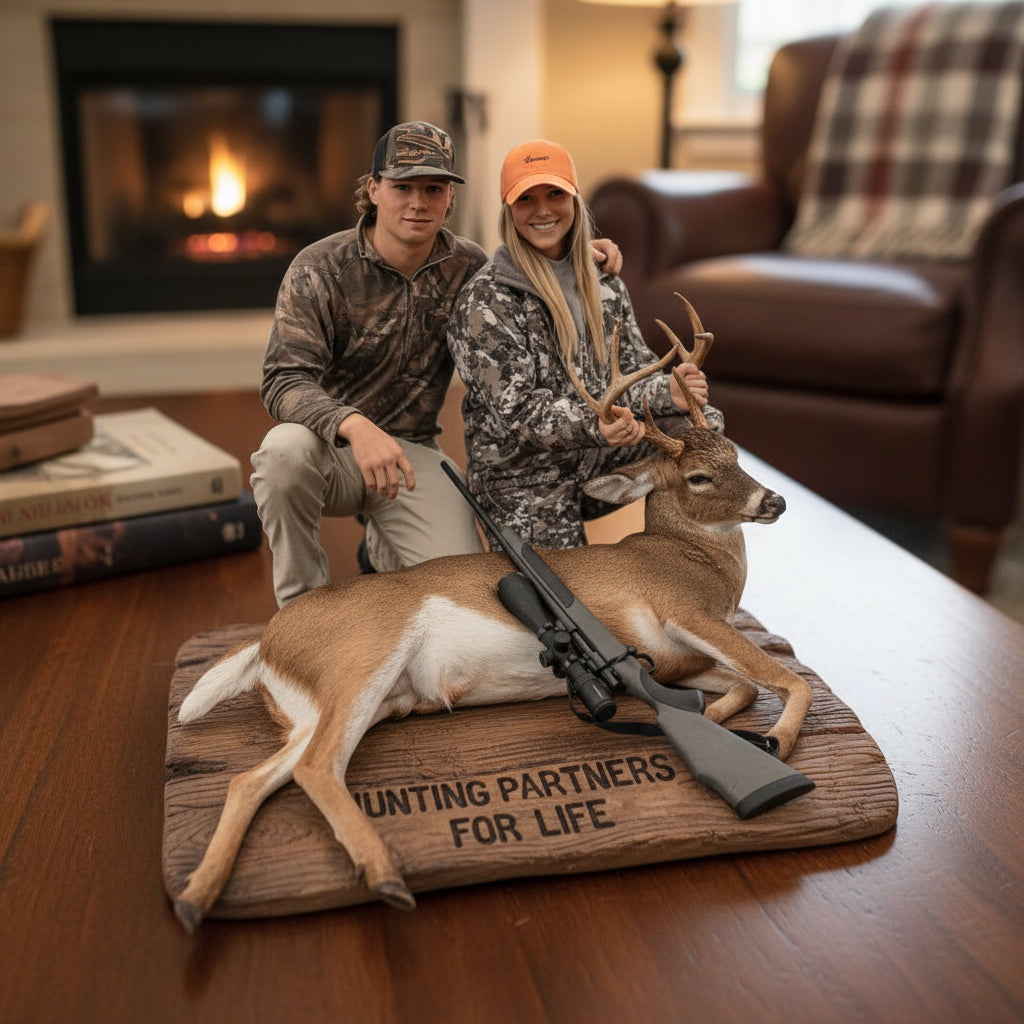 Custom From Any Photo - Personalized Hunting Custom Shaped Acrylic Plaque