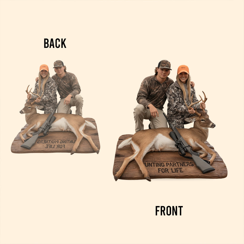 Custom From Any Photo - Personalized Hunting Custom Shaped Acrylic Plaque