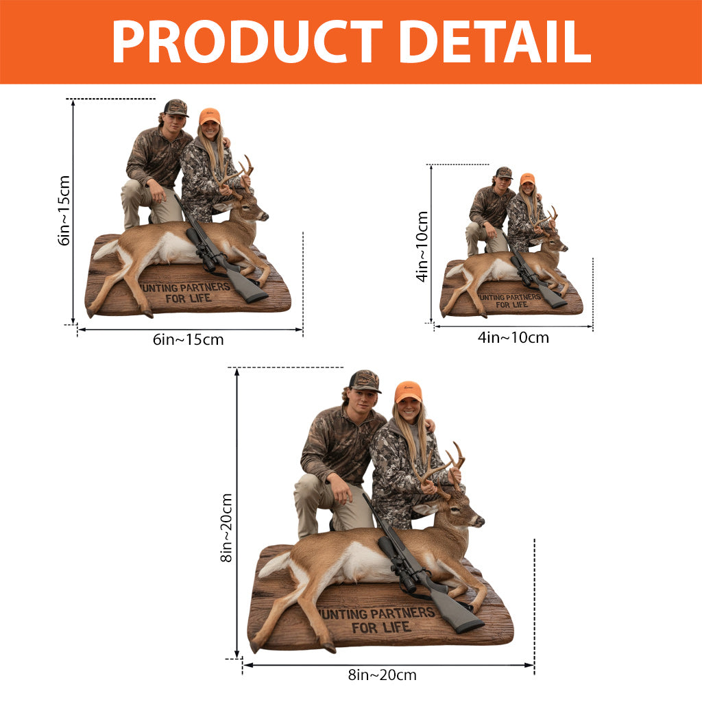 Custom From Any Photo - Personalized Hunting Custom Shaped Acrylic Plaque