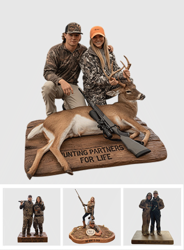 Custom From Any Photo - Personalized Hunting Custom Shaped Acrylic Plaque