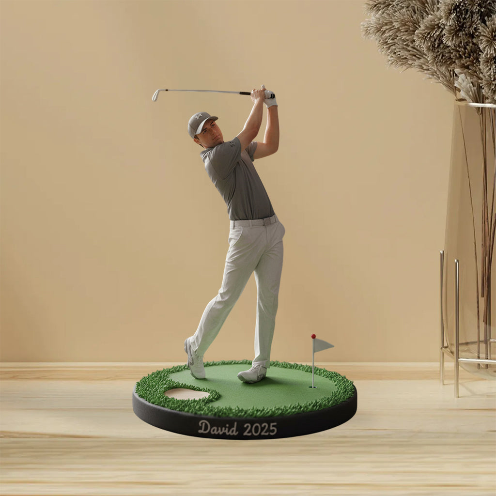 Custom From Any Photo - Personalized Golf Custom Shaped Acrylic Plaque