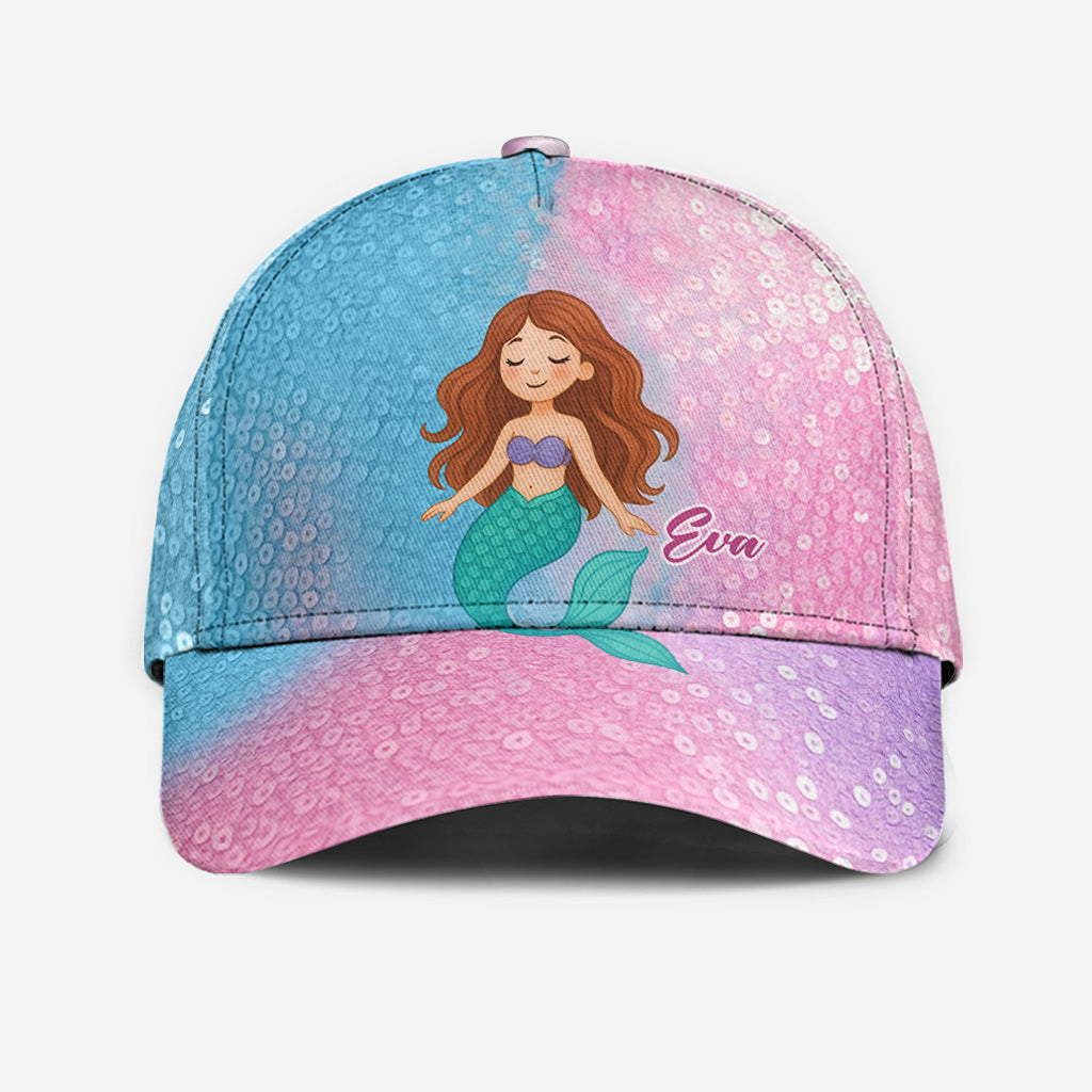 Mermaid Kid Gift - Personalized Kid Classic Cap
