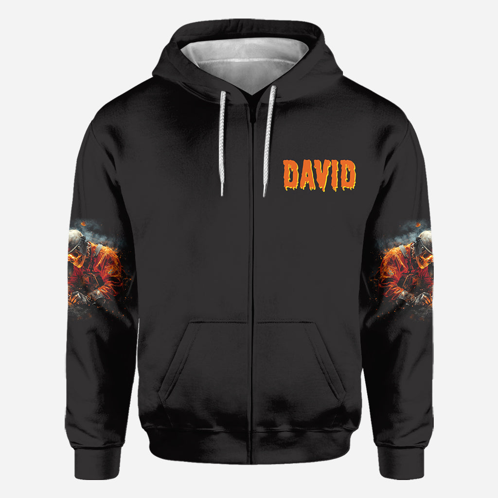 Gift For Welder Man - Personalized Welder All Over Shirt