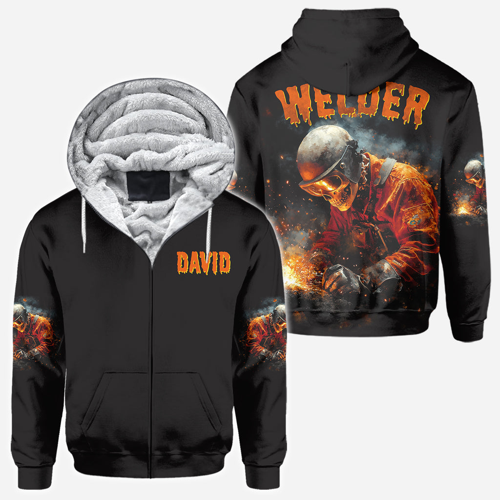Gift For Welder Man - Personalized Welder All Over Shirt