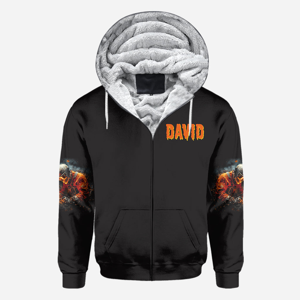 Gift For Welder Man - Personalized Welder All Over Shirt