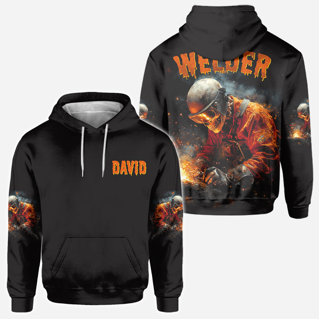 Gift For Welder Man - Personalized Welder All Over Shirt