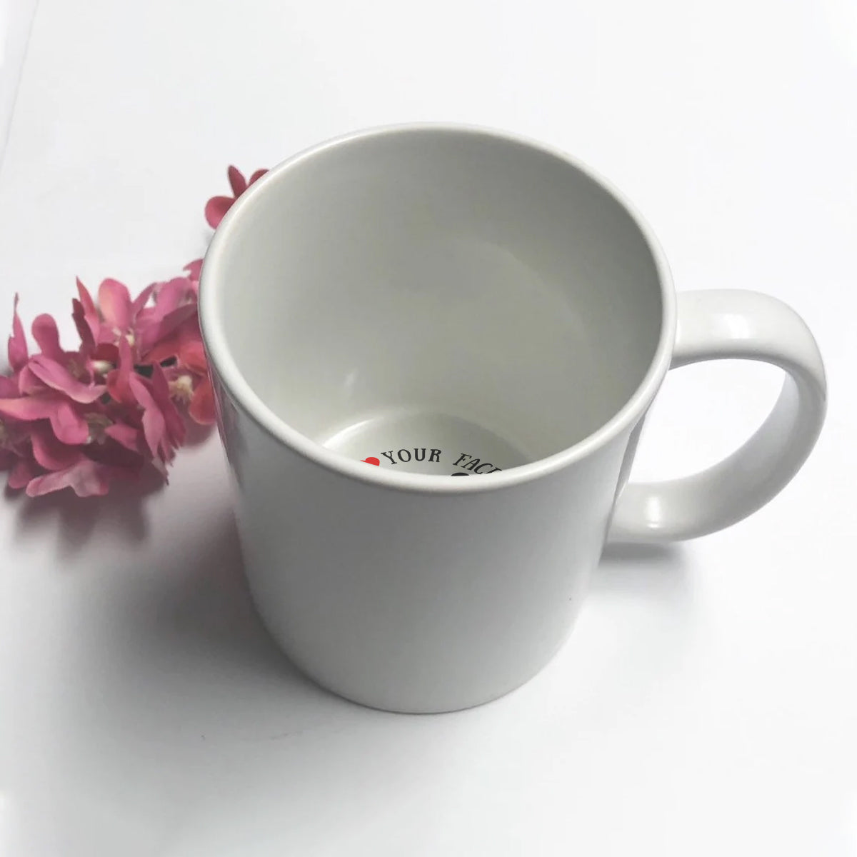 I Love Your Face Between My Legs - Personalized Couple Hidden Message Mug