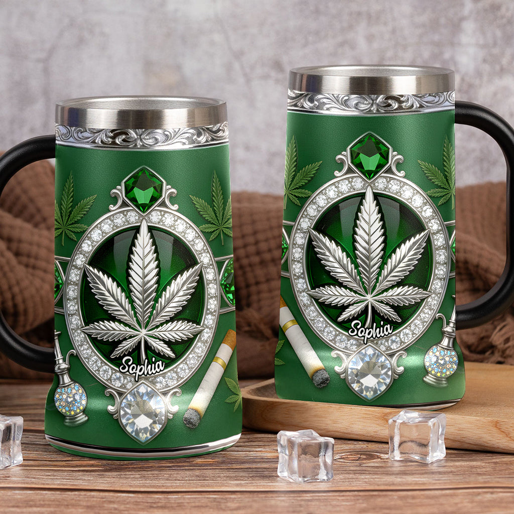 Stoners & Smokers - Personalized Weed Beer Stein
