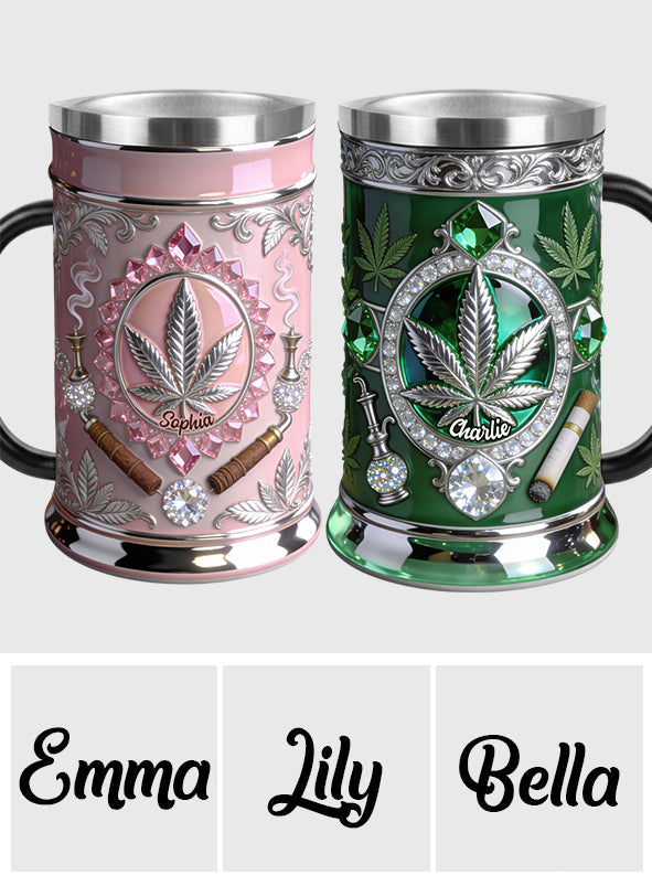 Stoners & Smokers - Personalized Weed Beer Stein