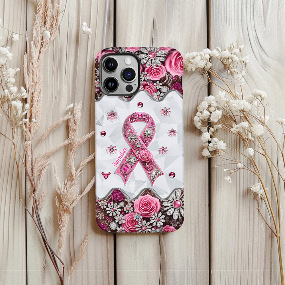 Breast Cancer Awareness - Personalized Breast Cancer Awareness Full Print Phone Case