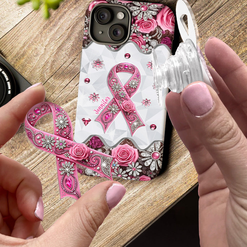 Breast Cancer Awareness - Personalized Breast Cancer Awareness Full Print Phone Case