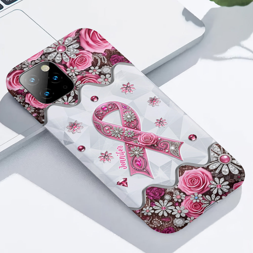 Breast Cancer Awareness - Personalized Breast Cancer Awareness Full Print Phone Case