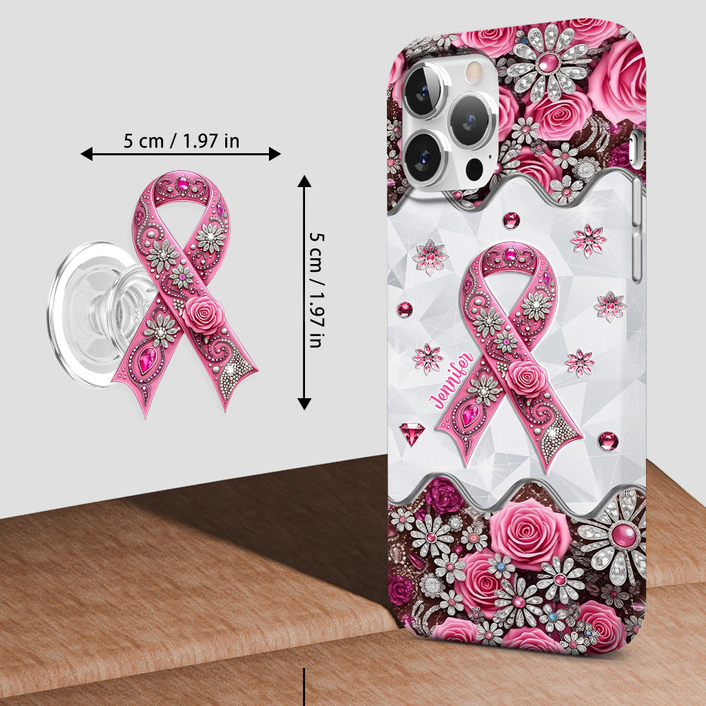Breast Cancer Awareness - Personalized Breast Cancer Awareness Full Print Phone Case
