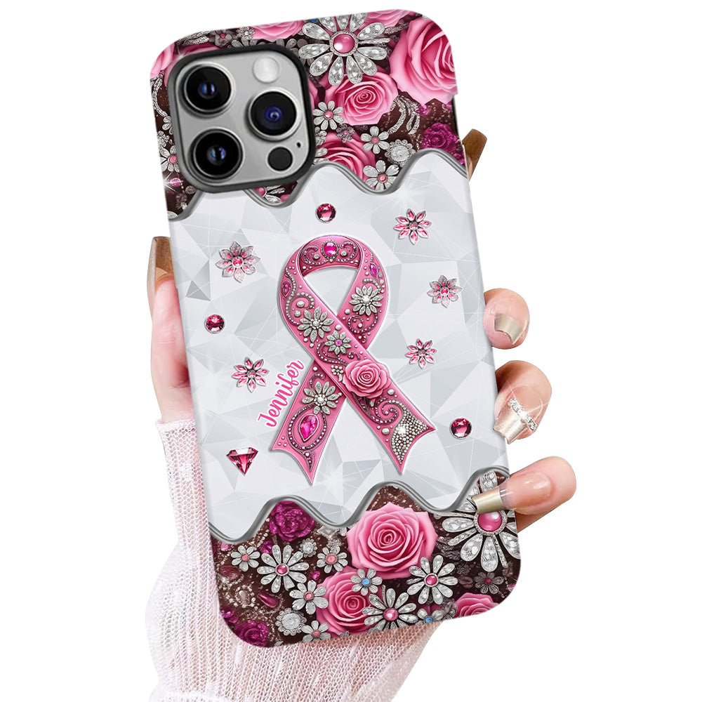 Breast Cancer Awareness - Personalized Breast Cancer Awareness Full Print Phone Case