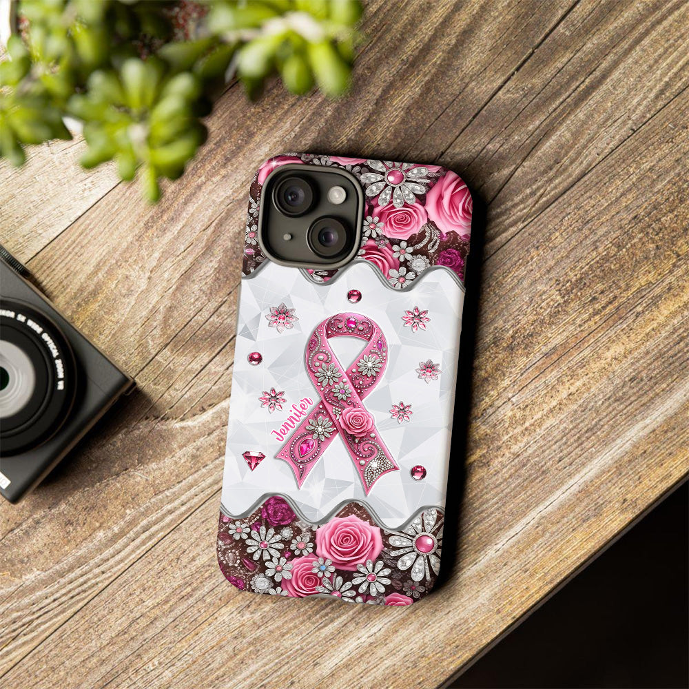 Breast Cancer Awareness - Personalized Breast Cancer Awareness Full Print Phone Case