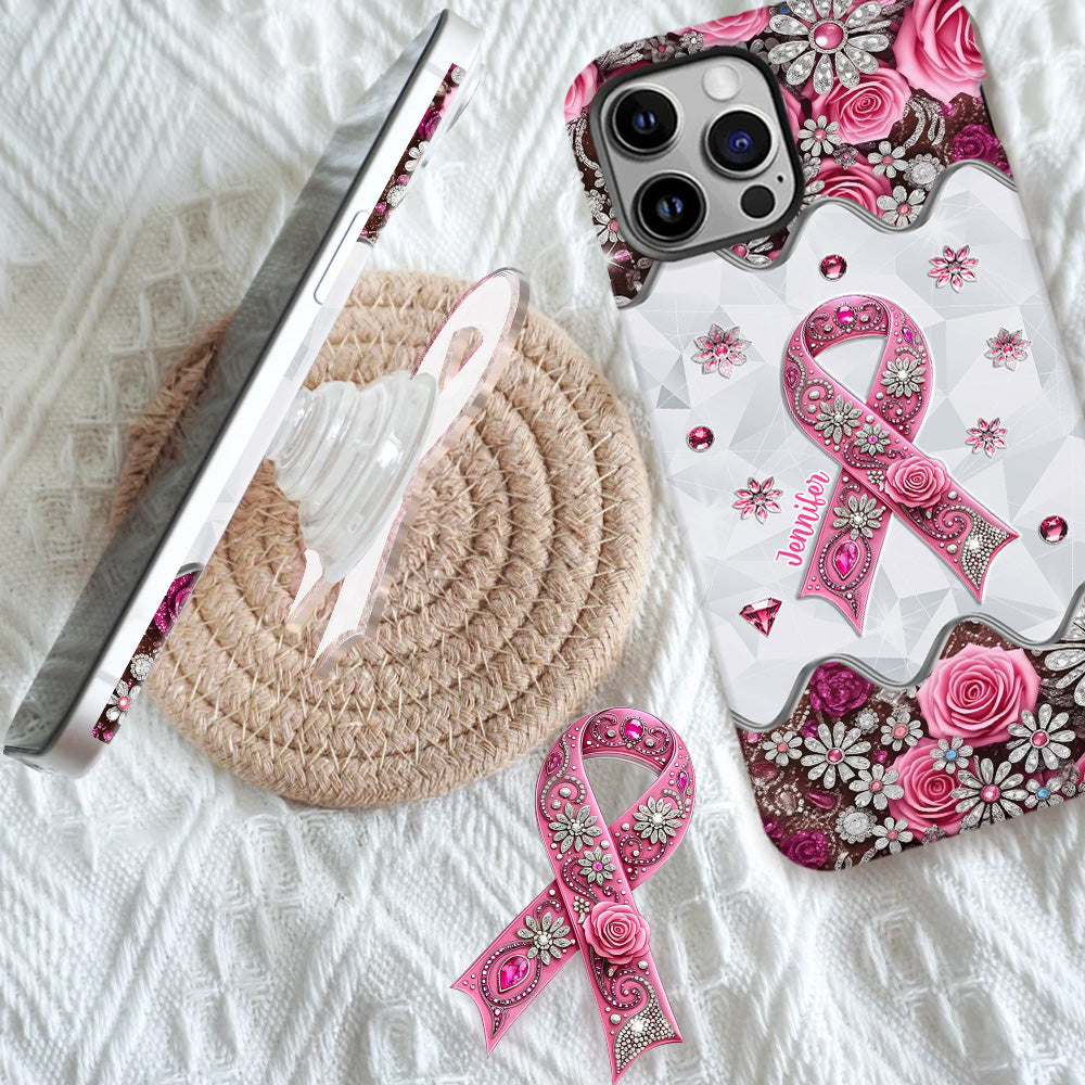 Breast Cancer Awareness - Personalized Breast Cancer Awareness Full Print Phone Case