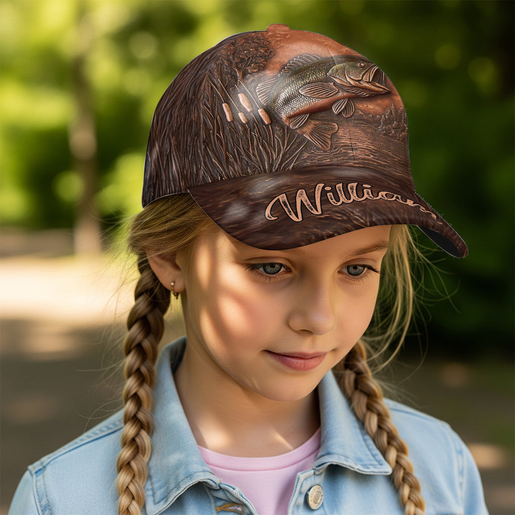 The Best Fisher - Personalized Fishing Classic Cap